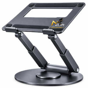Nxlift Ergonomic 360-Degree Swivel Adjustable Aluminum Laptop Stand Riser